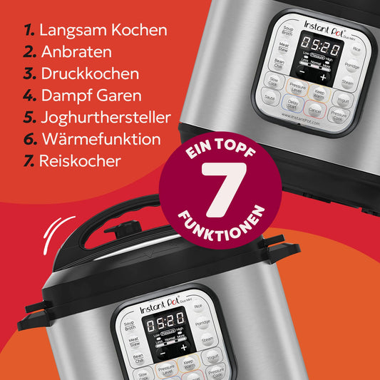 Instant Pot Duo 3L Multikocher