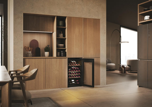 Haier Weinkühlschrank für 34 Flaschen
