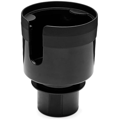 Amazon Basics Large Bottle Car Cup Holder Expander – Black