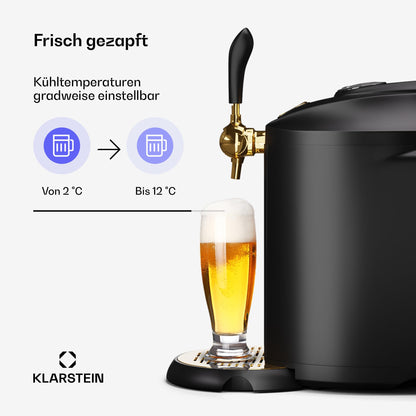 Klarstein Bierzapfanlage mit Kühlung