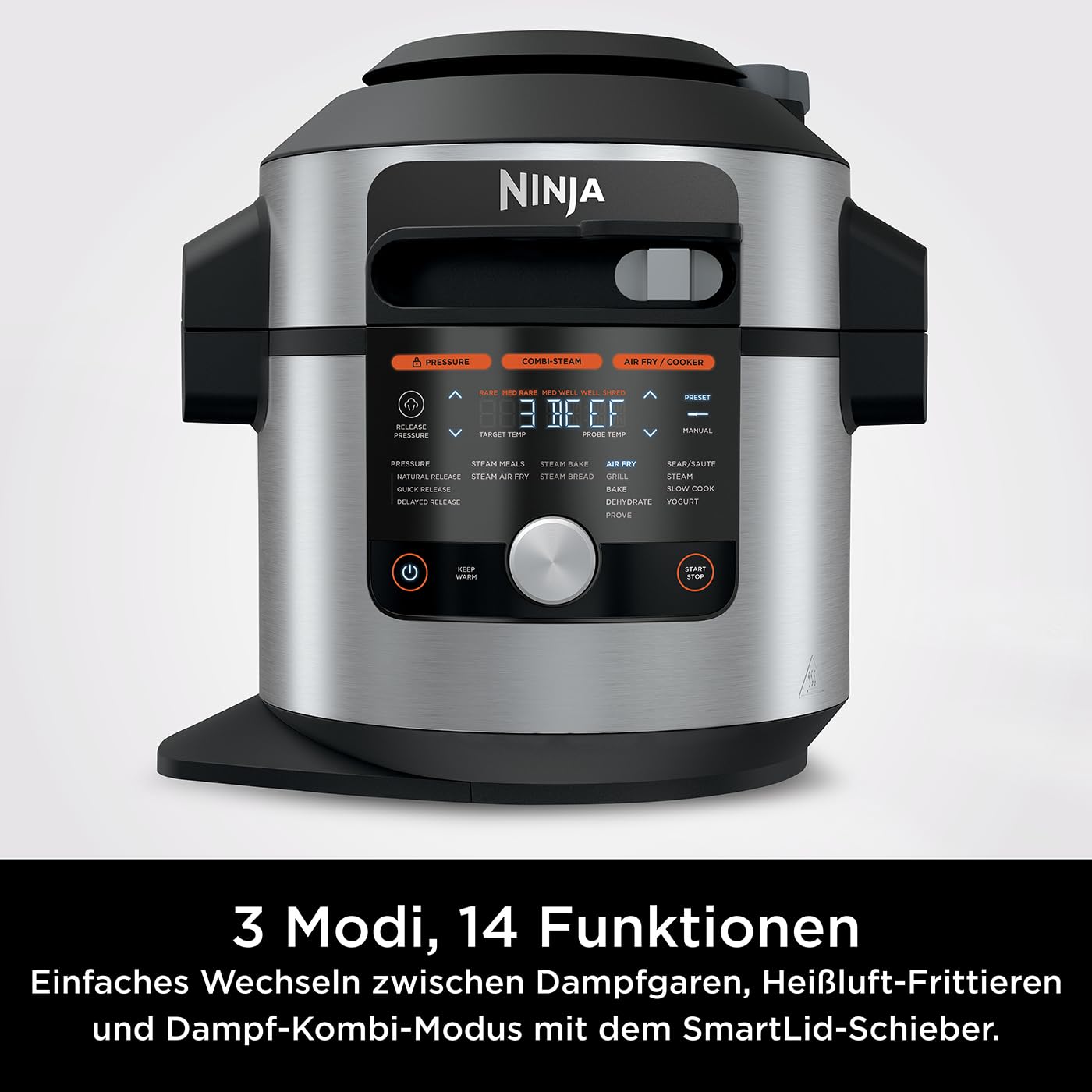 Ninja Foodi MAX Multikocher mit Smart Lid