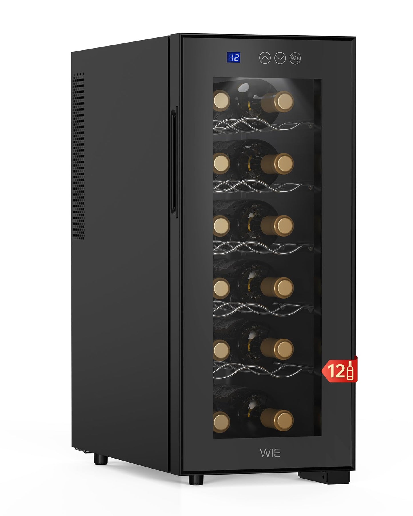 WIE Weinkühlschrank für 12 Flaschen