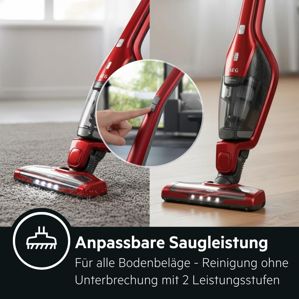AEG Ergorapido 2in1 Akku Staubsauger