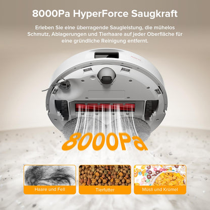 roborock Saug- und Wischroboter mit Absaugstation