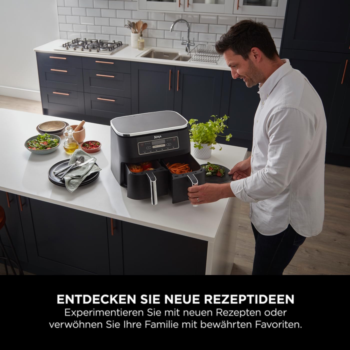 Ninja Foodi Dual Zone Heißluftfritteuse