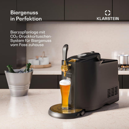 Klarstein Bierzapfanlage mit Kühlung