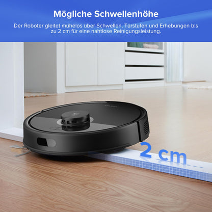 roborock Saugroboter mit Wischfunktion und LiDAR-Navigation