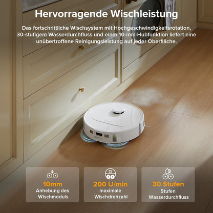 roborock Saug- und Wischroboter mit Absaugstation