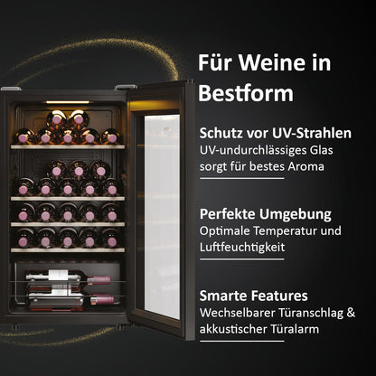 Haier Weinkühlschrank für 34 Flaschen