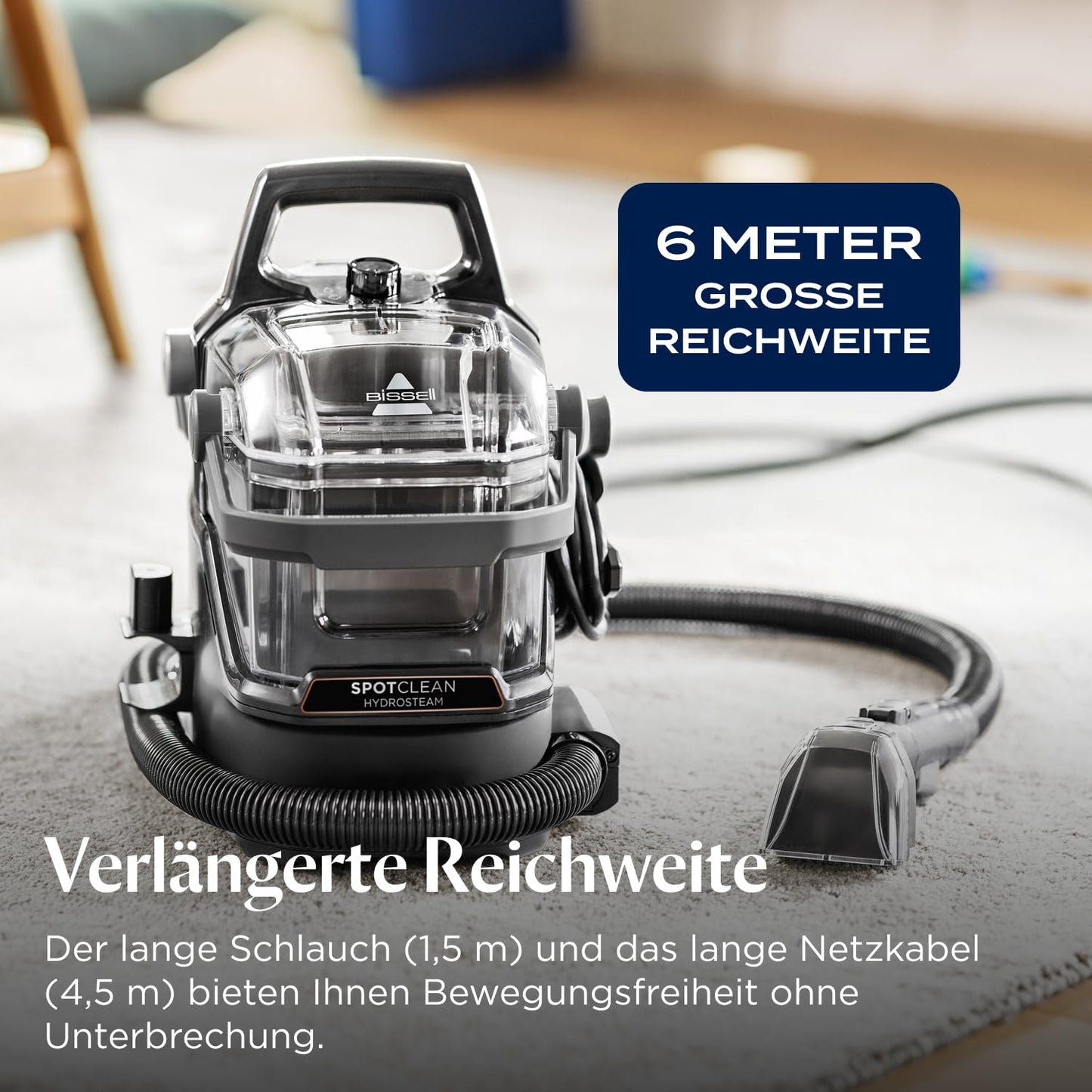 BISSELL SpotClean HydroSteam Polsterreiniger