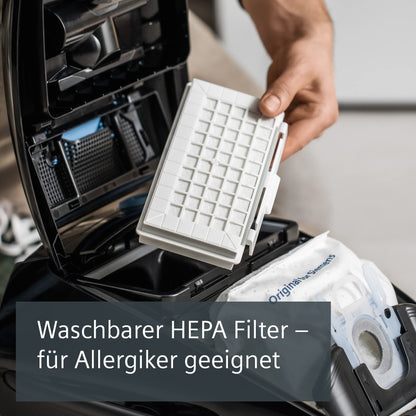Siemens Bodenstaubsauger mit Allergiefilter