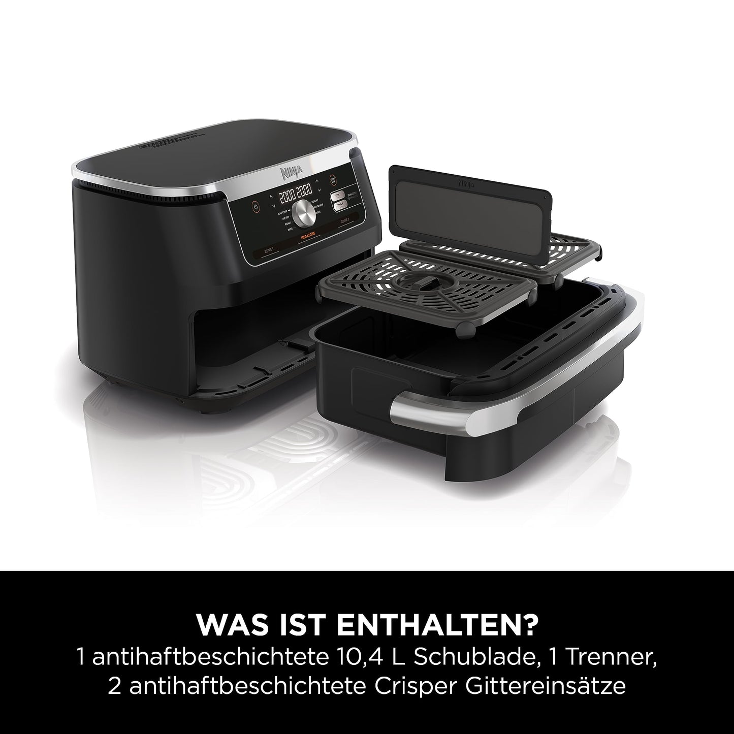 Ninja Foodi FlexDrawer Heißluftfritteuse