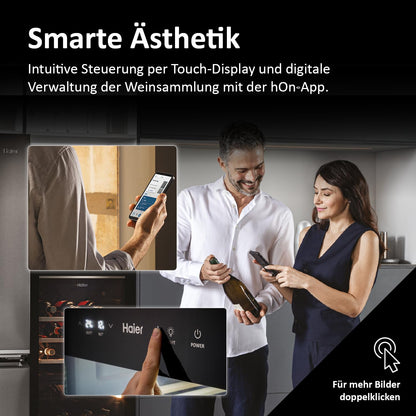 Haier Weinkühlschrank für 34 Flaschen