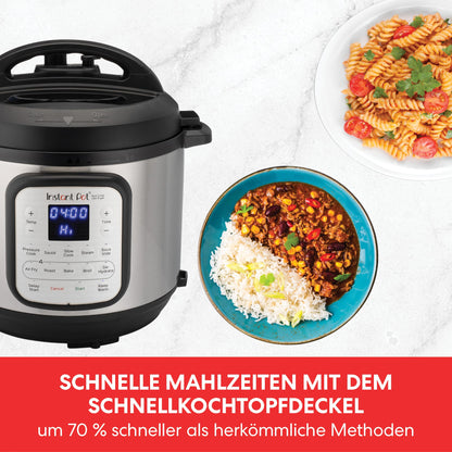 Instant Pot Duo Crisp Heißluftfritteuse und Multikocher