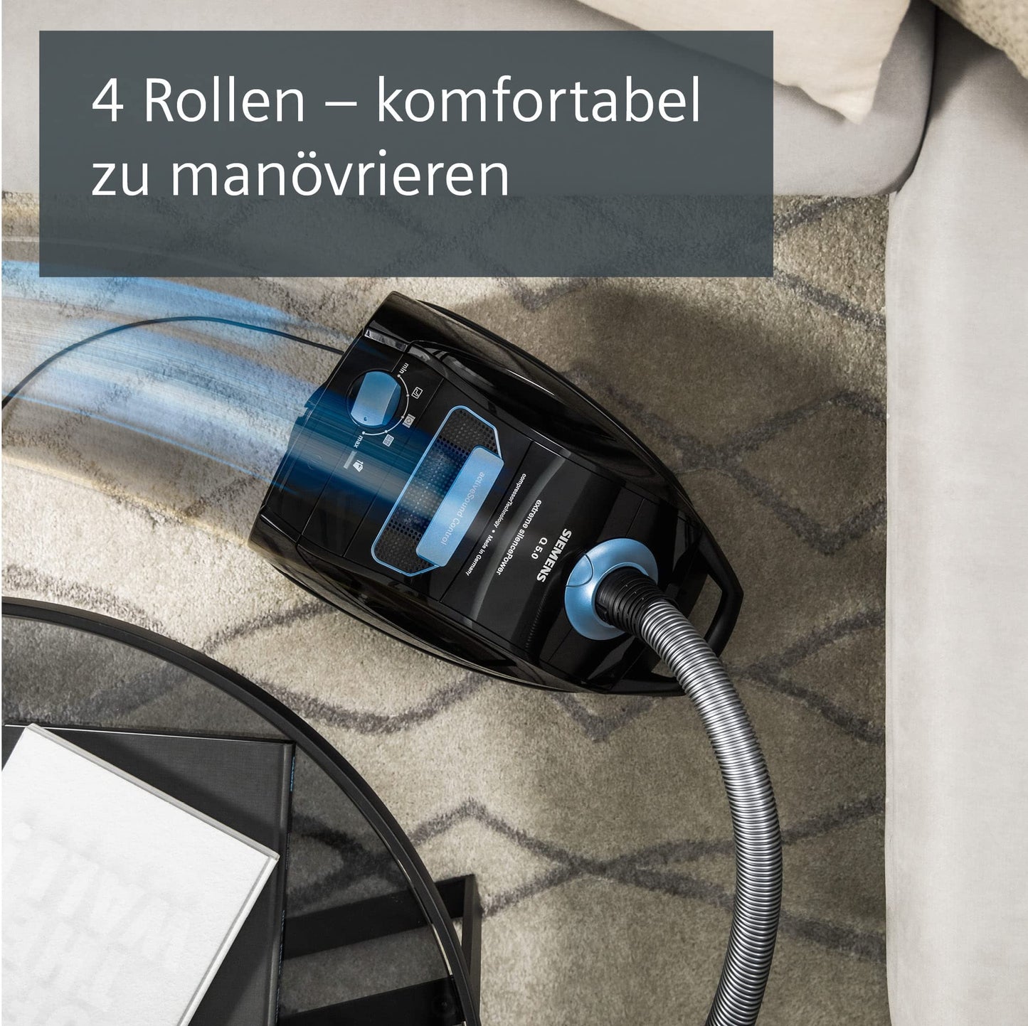 Siemens Bodenstaubsauger mit Allergiefilter