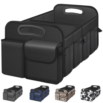 Femuar Foldable SUV Trunk Organizer – Black