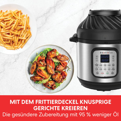 Instant Pot Duo Crisp Heißluftfritteuse und Multikocher