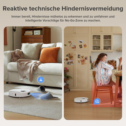 roborock Saug- und Wischroboter mit Absaugstation