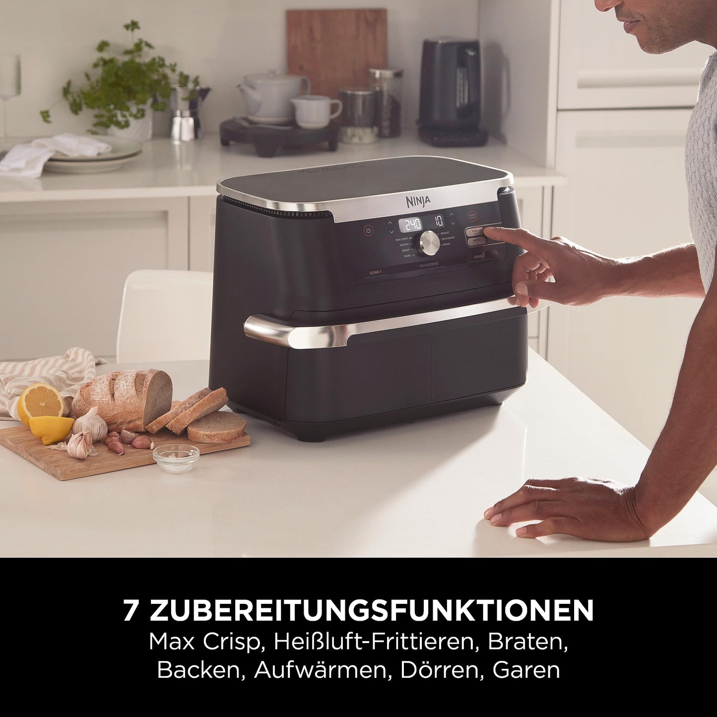 Ninja Foodi FlexDrawer Heißluftfritteuse