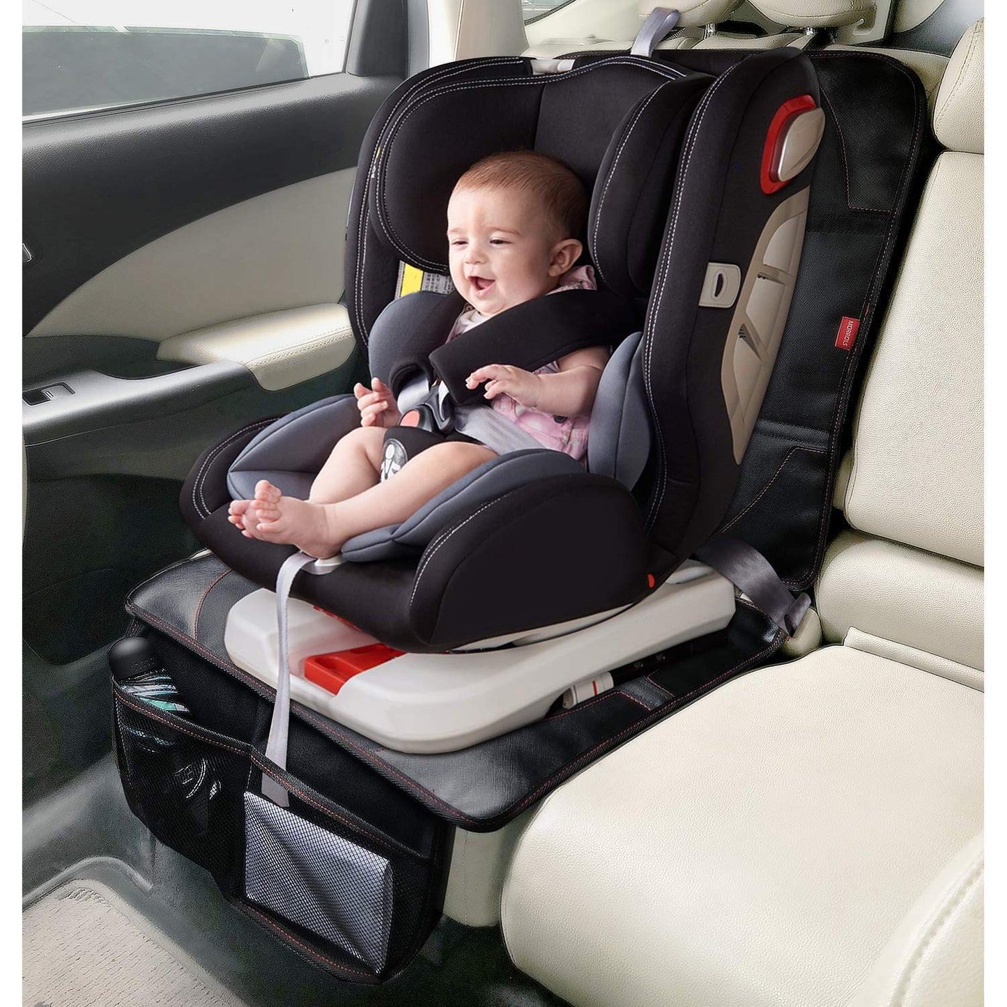 MORROLS Universal Car Seat Protector 2-Pack – Black
