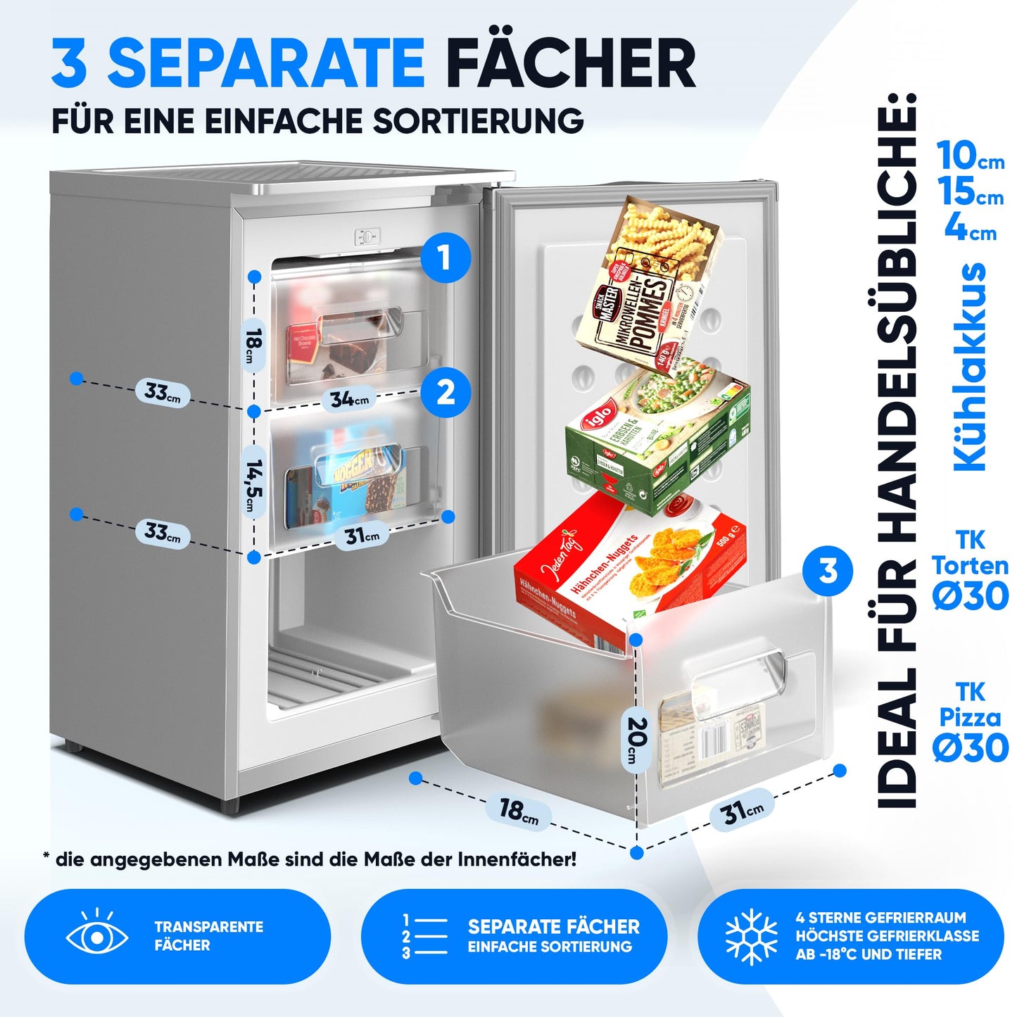 Stillstern Mini Gefrierschrank