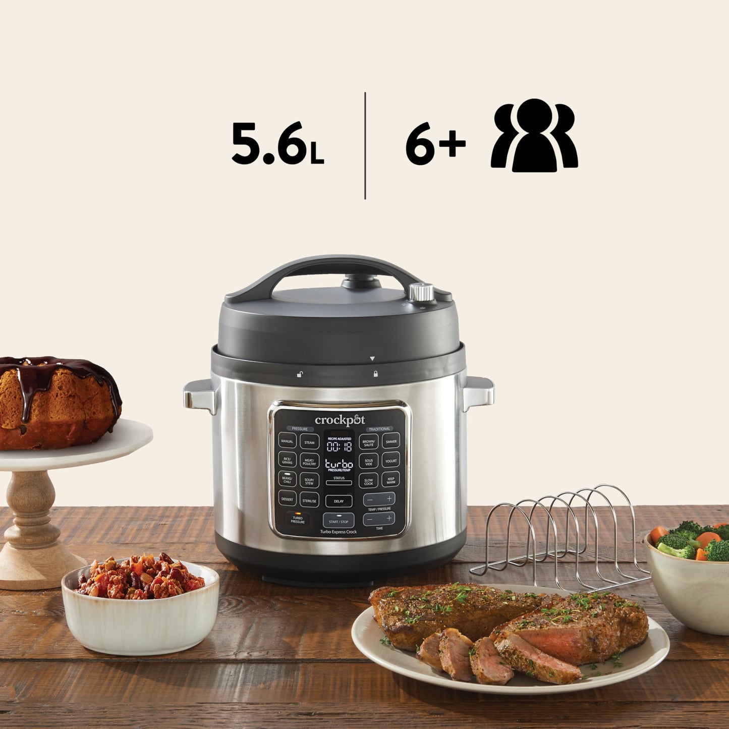 Crockpot Turbo Express Multikocher