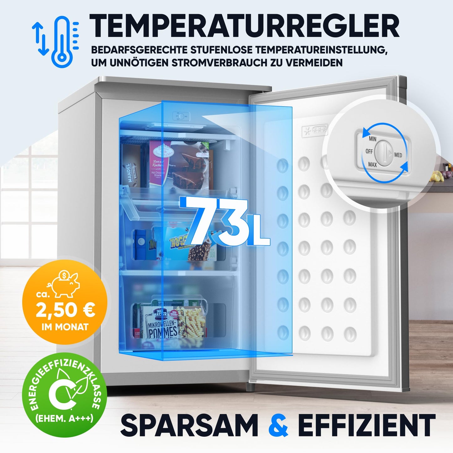 Stillstern Mini Gefrierschrank