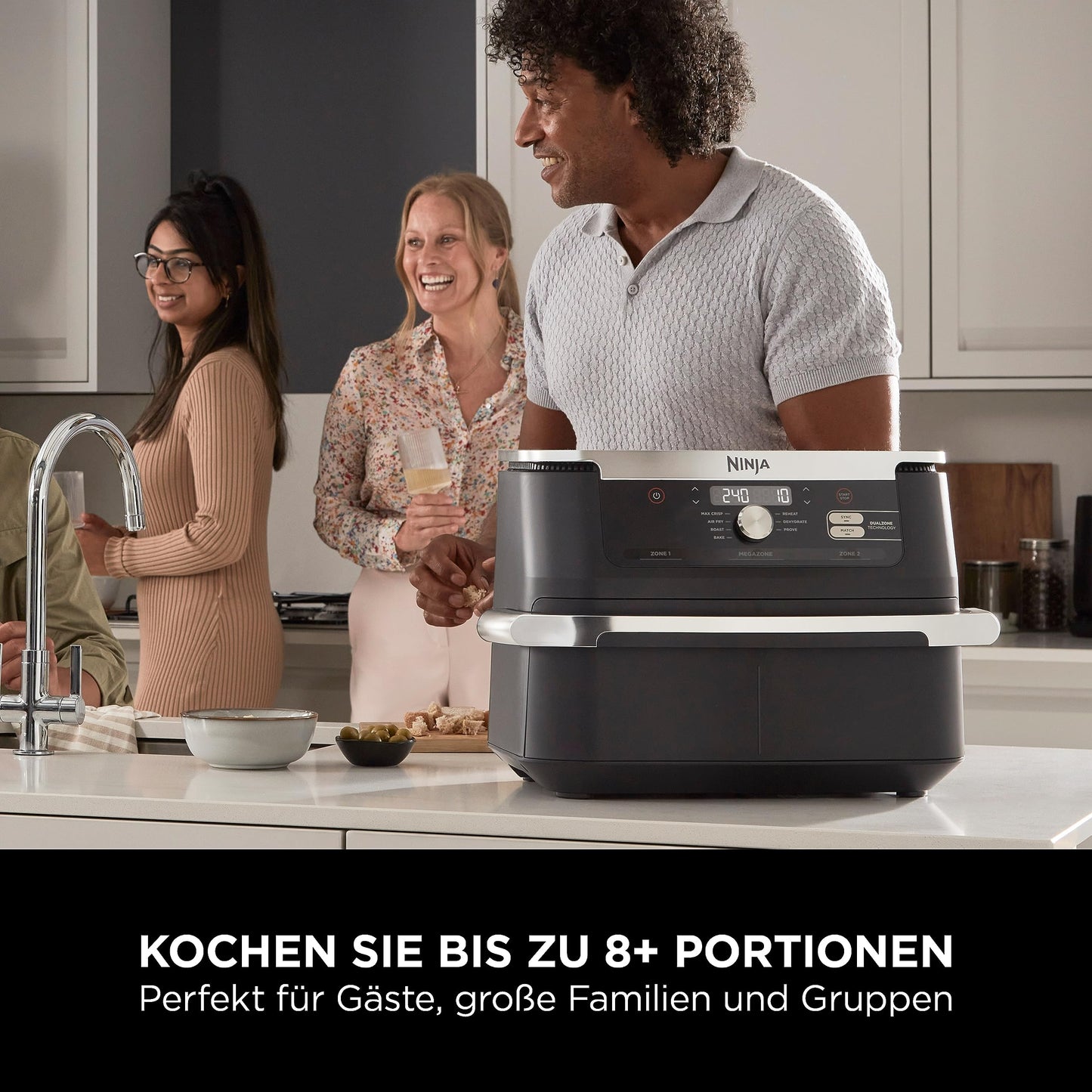 Ninja Foodi FlexDrawer Heißluftfritteuse