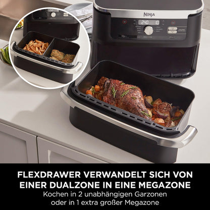 Ninja Foodi FlexDrawer Heißluftfritteuse